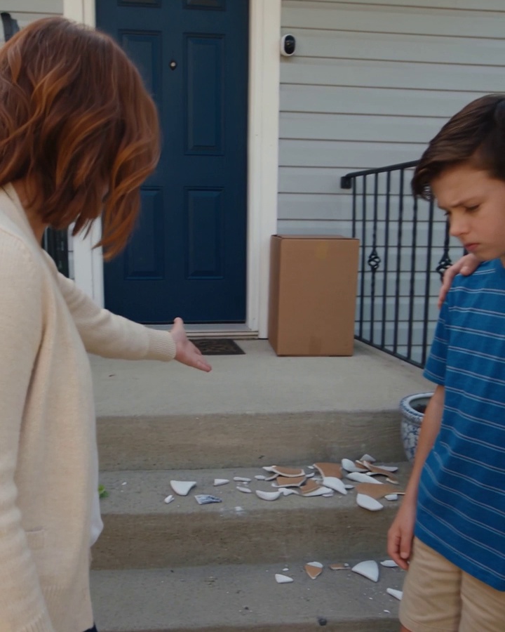 Ethan Was Blamed for Shattering the Planter — Then His Father Checked the Doorbell Camera
