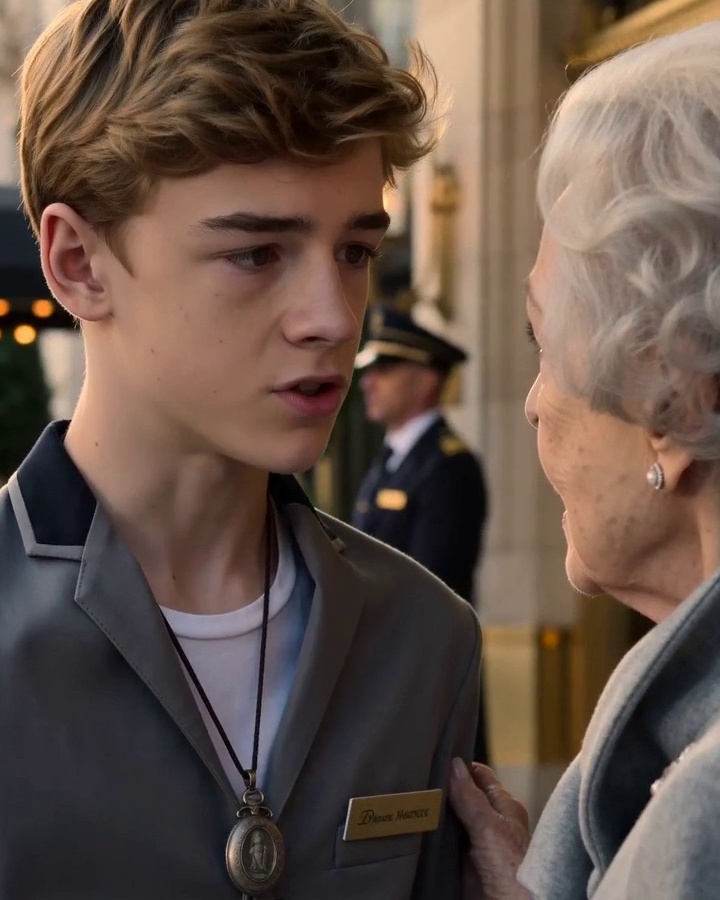 An Elderly Hotel Guest Saw Ethan’s Antique Pendant — Then She Asked His Mother’s Name and Nearly Collapsed