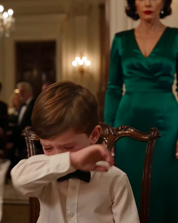 Oliver Was Forced to Serve Dinner While Everyone Else Sat Down — Then His Father Found the Place Card Proving His Seat Had Been Removed on Purpose